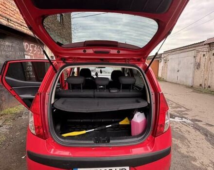 Красный Хендай и10, объемом двигателя 1.25 л и пробегом 169 тыс. км за 5500 $, фото 7 на Automoto.ua