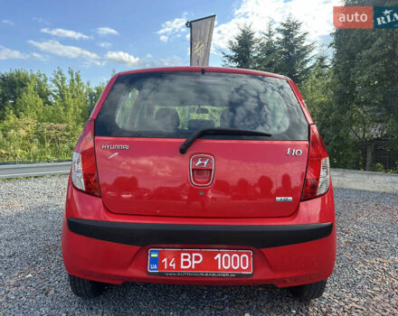 Червоний Хендай і10, об'ємом двигуна 1.25 л та пробігом 124 тис. км за 4590 $, фото 18 на Automoto.ua