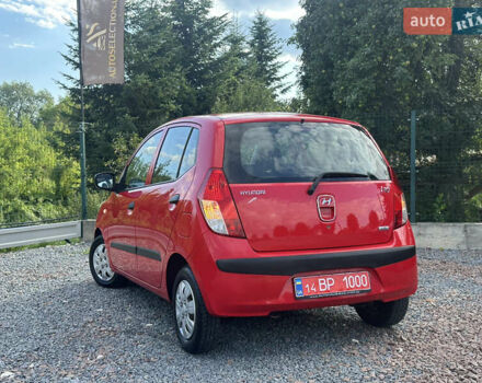 Червоний Хендай і10, об'ємом двигуна 1.25 л та пробігом 124 тис. км за 4590 $, фото 11 на Automoto.ua