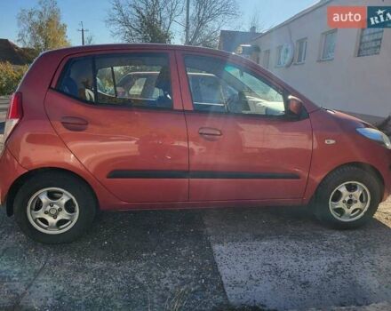Червоний Хендай і10, об'ємом двигуна 1.09 л та пробігом 123 тис. км за 6000 $, фото 2 на Automoto.ua