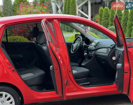 Червоний Хендай і10, об'ємом двигуна 1.25 л та пробігом 186 тис. км за 5999 $, фото 61 на Automoto.ua