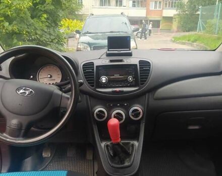 Красный Хендай и10, объемом двигателя 1.09 л и пробегом 140 тыс. км за 3900 $, фото 8 на Automoto.ua