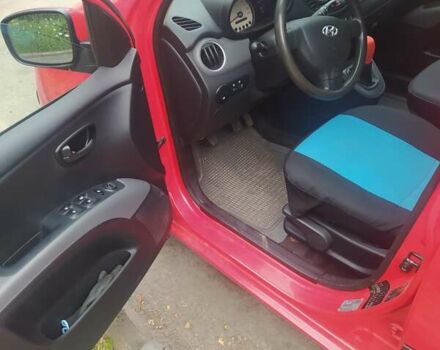 Красный Хендай и10, объемом двигателя 1.09 л и пробегом 140 тыс. км за 3900 $, фото 11 на Automoto.ua
