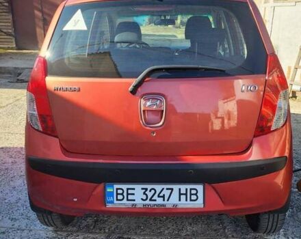 Червоний Хендай і10, об'ємом двигуна 1.09 л та пробігом 123 тис. км за 6000 $, фото 1 на Automoto.ua