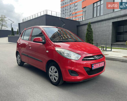 Красный Хендай и10, объемом двигателя 1.1 л и пробегом 117 тыс. км за 5499 $, фото 5 на Automoto.ua