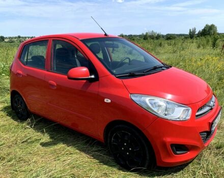 Червоний Хендай і10, об'ємом двигуна 1.2 л та пробігом 128 тис. км за 4800 $, фото 1 на Automoto.ua