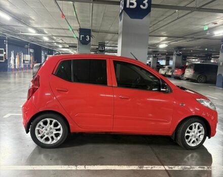 Красный Хендай и10, объемом двигателя 1.1 л и пробегом 75 тыс. км за 8000 $, фото 1 на Automoto.ua