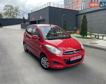 Красный Хендай и10, объемом двигателя 1.1 л и пробегом 117 тыс. км за 5499 $, фото 14 на Automoto.ua