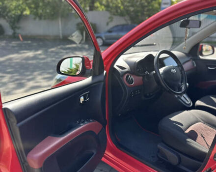 Красный Хендай и10, объемом двигателя 1.25 л и пробегом 73 тыс. км за 7200 $, фото 8 на Automoto.ua