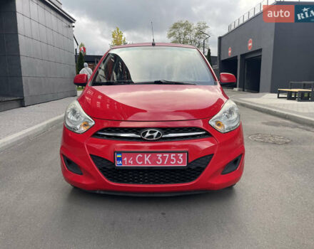 Красный Хендай и10, объемом двигателя 1.1 л и пробегом 117 тыс. км за 5499 $, фото 4 на Automoto.ua