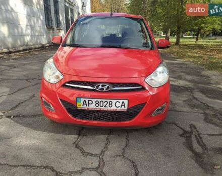 Хендай и10 2011 в Запорожье на Automoto.ua Красный Хендай и10, объемом двигателя 1.25 л и пробегом 65 тыс. км за 6800 $, фото 6 на Automoto.ua