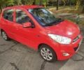 Красный Хендай и10, объемом двигателя 1.2 л и пробегом 64 тыс. км за 6800 $, фото 1 на Automoto.ua