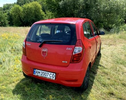 Червоний Хендай і10, об'ємом двигуна 1.2 л та пробігом 128 тис. км за 4800 $, фото 5 на Automoto.ua