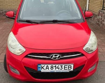 Красный Хендай и10, объемом двигателя 1.25 л и пробегом 186 тыс. км за 6100 $, фото 3 на Automoto.ua