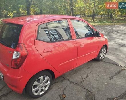 Хендай и10 2011 в Запорожье на Automoto.ua Красный Хендай и10, объемом двигателя 1.25 л и пробегом 65 тыс. км за 6800 $, фото 10 на Automoto.ua
