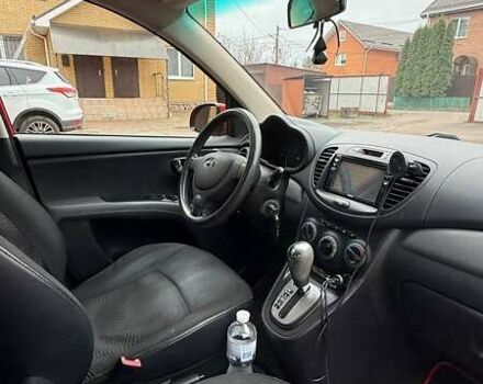 Красный Хендай и10, объемом двигателя 1.25 л и пробегом 186 тыс. км за 6100 $, фото 8 на Automoto.ua