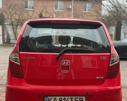 Красный Хендай и10, объемом двигателя 1.25 л и пробегом 186 тыс. км за 6100 $, фото 4 на Automoto.ua