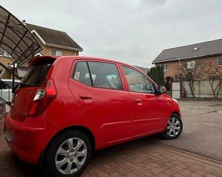 Красный Хендай и10, объемом двигателя 1.25 л и пробегом 186 тыс. км за 6100 $, фото 2 на Automoto.ua