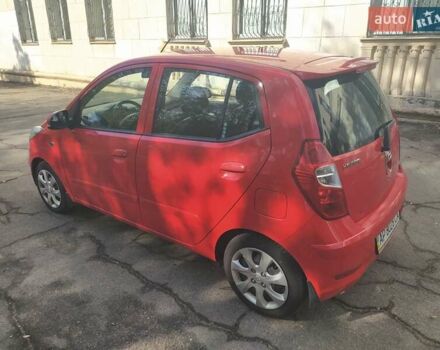 Хендай и10 2011 в Запорожье на Automoto.ua Красный Хендай и10, объемом двигателя 1.25 л и пробегом 65 тыс. км за 6800 $, фото 11 на Automoto.ua