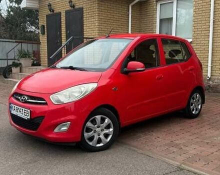 Красный Хендай и10, объемом двигателя 1.25 л и пробегом 186 тыс. км за 6100 $, фото 1 на Automoto.ua