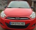 Красный Хендай и10, объемом двигателя 1.1 л и пробегом 86 тыс. км за 4700 $, фото 1 на Automoto.ua