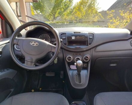 Красный Хендай и10, объемом двигателя 1.1 л и пробегом 114 тыс. км за 6400 $, фото 8 на Automoto.ua