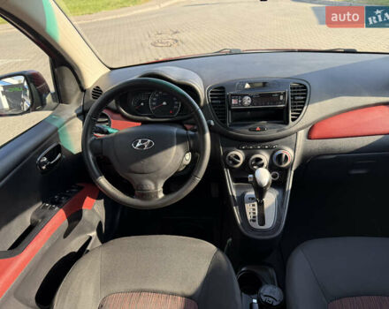 Красный Хендай и10, объемом двигателя 1.25 л и пробегом 86 тыс. км за 6100 $, фото 12 на Automoto.ua