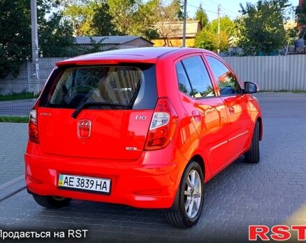 Красный Хендай и10, объемом двигателя 1.2 л и пробегом 108 тыс. км за 6950 $, фото 3 на Automoto.ua