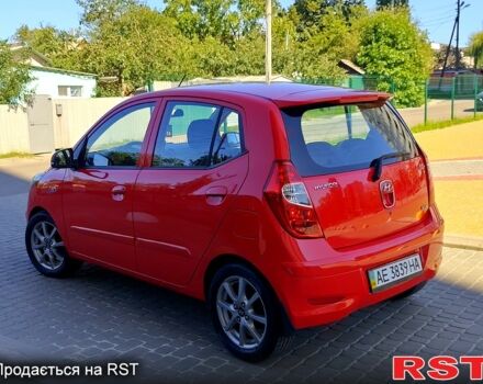 Красный Хендай и10, объемом двигателя 1.2 л и пробегом 108 тыс. км за 6950 $, фото 4 на Automoto.ua
