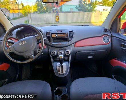 Красный Хендай и10, объемом двигателя 1.2 л и пробегом 108 тыс. км за 6950 $, фото 8 на Automoto.ua