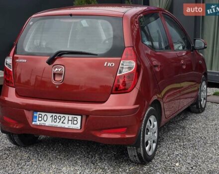 Красный Хендай и10, объемом двигателя 1.1 л и пробегом 176 тыс. км за 6499 $, фото 9 на Automoto.ua