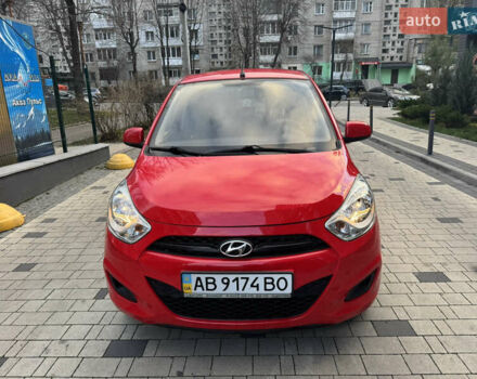 Красный Хендай и10, объемом двигателя 1.1 л и пробегом 48 тыс. км за 5900 $, фото 7 на Automoto.ua
