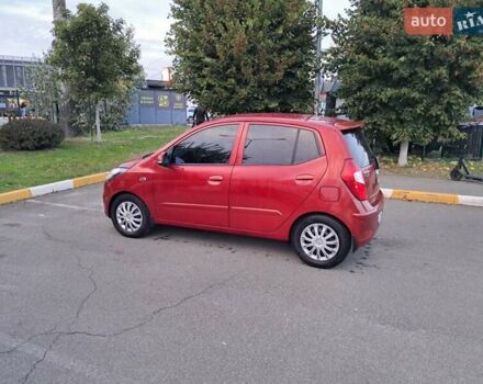 Красный Хендай и10, объемом двигателя 1.25 л и пробегом 88 тыс. км за 4500 $, фото 10 на Automoto.ua