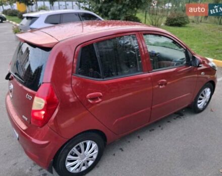 Красный Хендай и10, объемом двигателя 1.25 л и пробегом 88 тыс. км за 4500 $, фото 5 на Automoto.ua