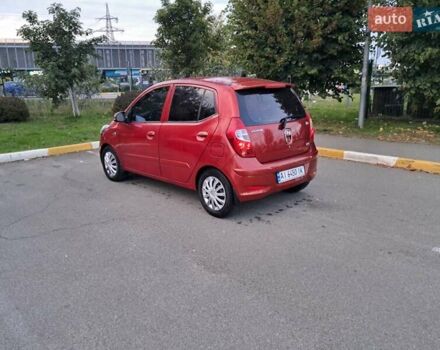 Красный Хендай и10, объемом двигателя 1.25 л и пробегом 88 тыс. км за 4500 $, фото 9 на Automoto.ua