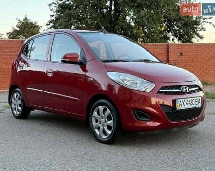 Красный Хендай и10, объемом двигателя 1.2 л и пробегом 48 тыс. км за 9000 $, фото 3 на Automoto.ua