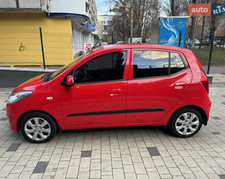 Красный Хендай и10, объемом двигателя 1.1 л и пробегом 48 тыс. км за 5900 $, фото 8 на Automoto.ua