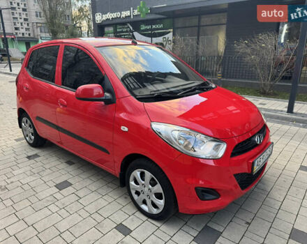 Красный Хендай и10, объемом двигателя 1.1 л и пробегом 48 тыс. км за 5900 $, фото 10 на Automoto.ua