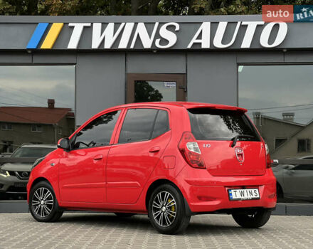 Червоний Хендай і10, об'ємом двигуна 1.2 л та пробігом 58 тис. км за 7900 $, фото 23 на Automoto.ua