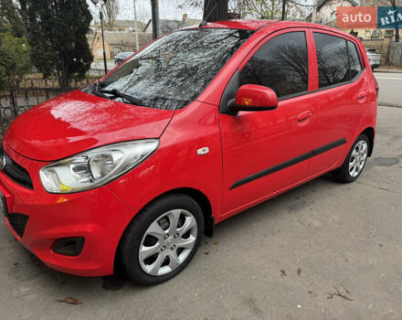 Красный Хендай и10, объемом двигателя 1.1 л и пробегом 48 тыс. км за 5900 $, фото 12 на Automoto.ua