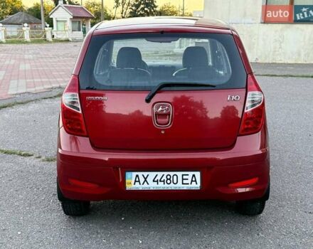 Красный Хендай и10, объемом двигателя 1.2 л и пробегом 48 тыс. км за 9000 $, фото 8 на Automoto.ua