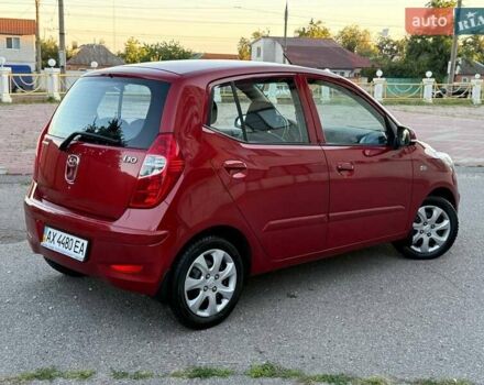 Красный Хендай и10, объемом двигателя 1.2 л и пробегом 48 тыс. км за 9000 $, фото 6 на Automoto.ua