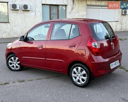 Красный Хендай и10, объемом двигателя 1.2 л и пробегом 48 тыс. км за 9000 $, фото 7 на Automoto.ua