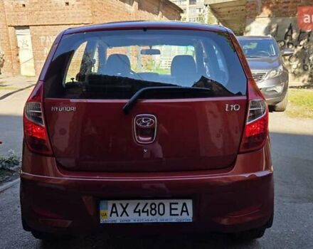 Хендай и10 2013 в Харькове на Automoto.ua Красный Хендай и10, объемом двигателя 1.2 л и пробегом 48 тыс. км за 8950 $, фото 8 на Automoto.ua