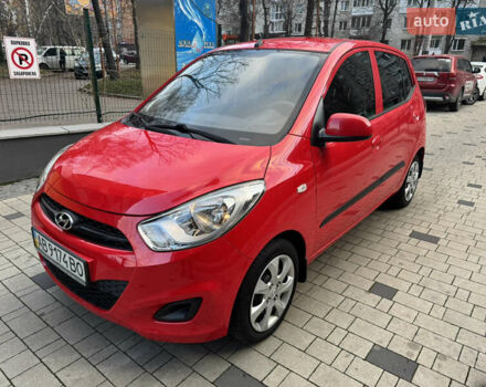 Красный Хендай и10, объемом двигателя 1.1 л и пробегом 48 тыс. км за 5900 $, фото 9 на Automoto.ua