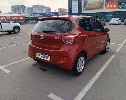 Красный Хендай и10, объемом двигателя 1 л и пробегом 74 тыс. км за 6900 $, фото 2 на Automoto.ua
