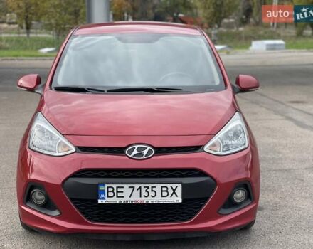 Красный Хендай и10, объемом двигателя 1.2 л и пробегом 103 тыс. км за 8999 $, фото 1 на Automoto.ua