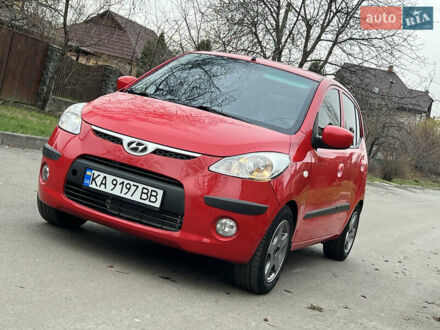 Красный Хендай и10, объемом двигателя 1.25 л и пробегом 174 тыс. км за 5000 $, фото 1 на Automoto.ua