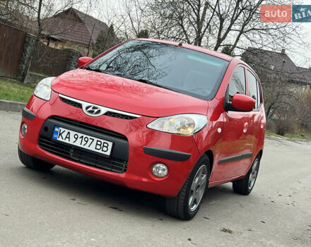 Красный Хендай и10, объемом двигателя 1.25 л и пробегом 174 тыс. км за 5000 $, фото 1 на Automoto.ua