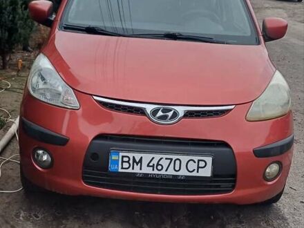 Хендай і10 2008 у Сумах на Automoto.ua Червоний Хендай і10, об'ємом двигуна 1.09 л та пробігом 157 тис. км за 5500 $, фото 1 на Automoto.ua